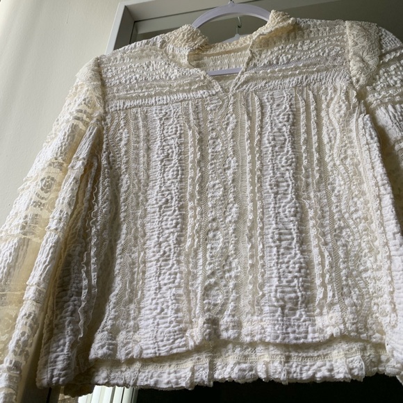 Zara Lace Crop Top - Picture 3 of 8